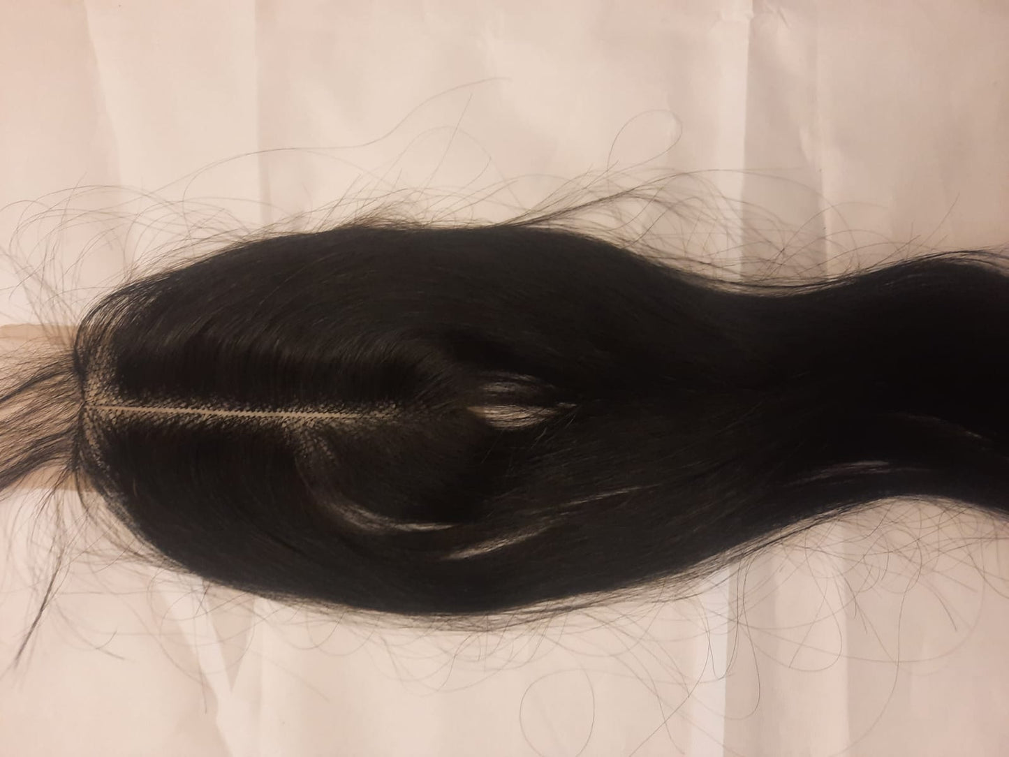 Transparent closure-  Raw 2x6- with middle part