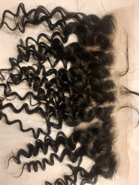 Lola curls frontal 13x4 (Indian steamed curly)