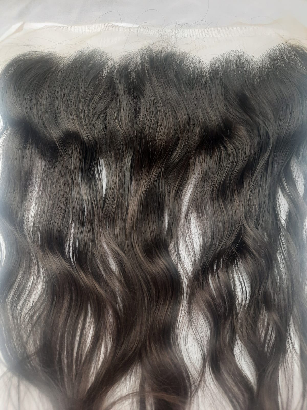 Exclusive Raw Indian Frontal 13x4- Natural wave